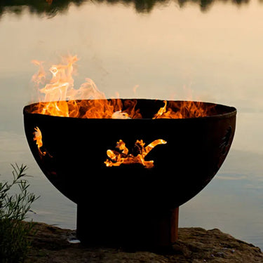 Fire Pit Art Kokopelli Fire Pit